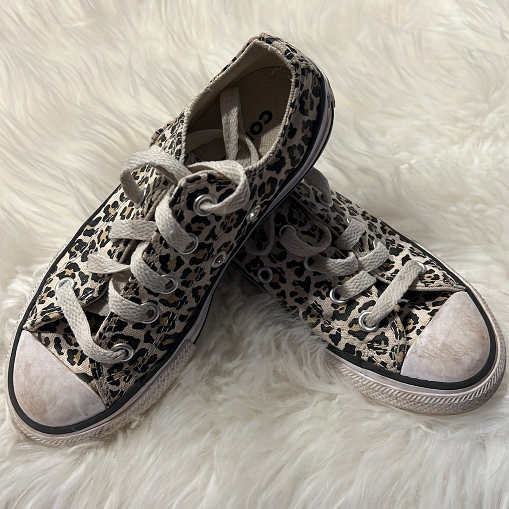 Leopard- kids Coverse-12